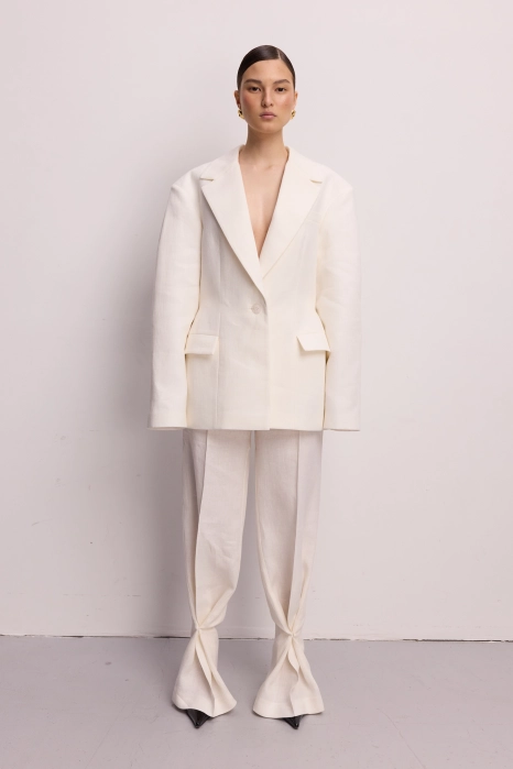 Linen trousers Fold