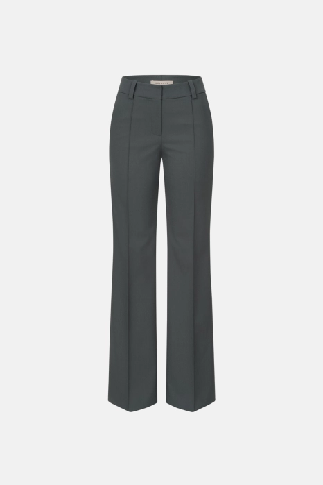 Bell bottom woolen trousers