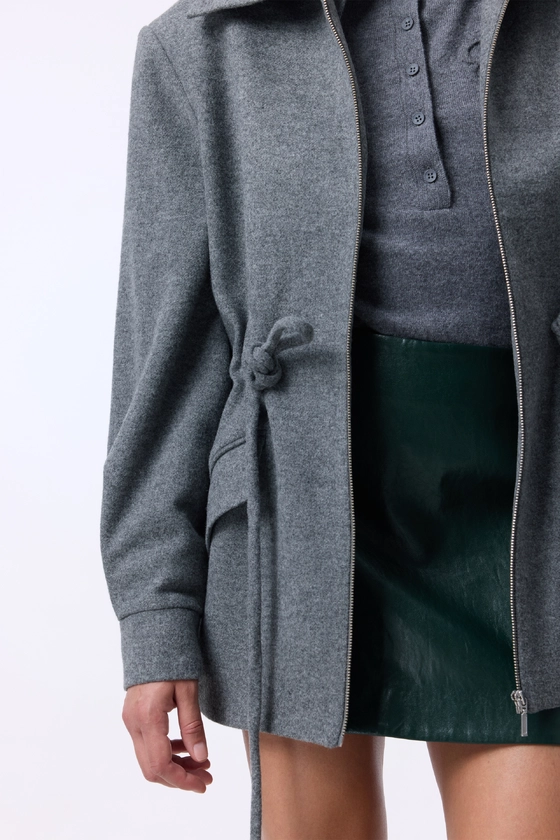 Пальто-парка вовняна Mackintosh - фото 5
