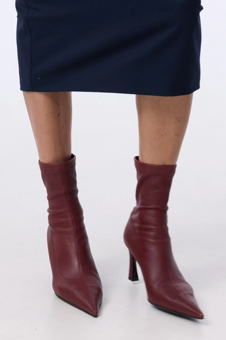 Ashen ankle boots