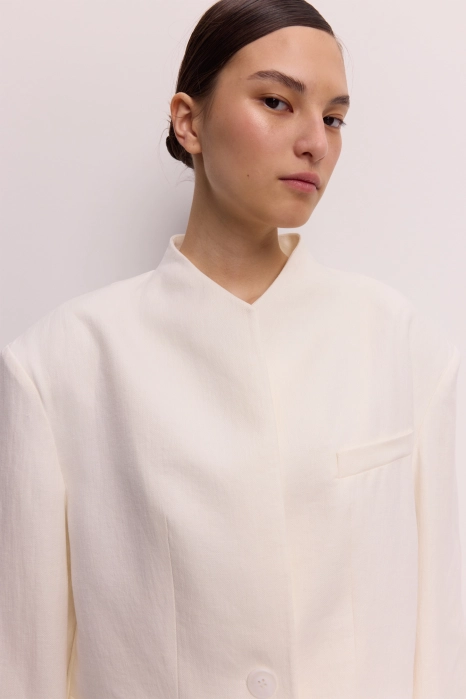 Blade linen blazer
