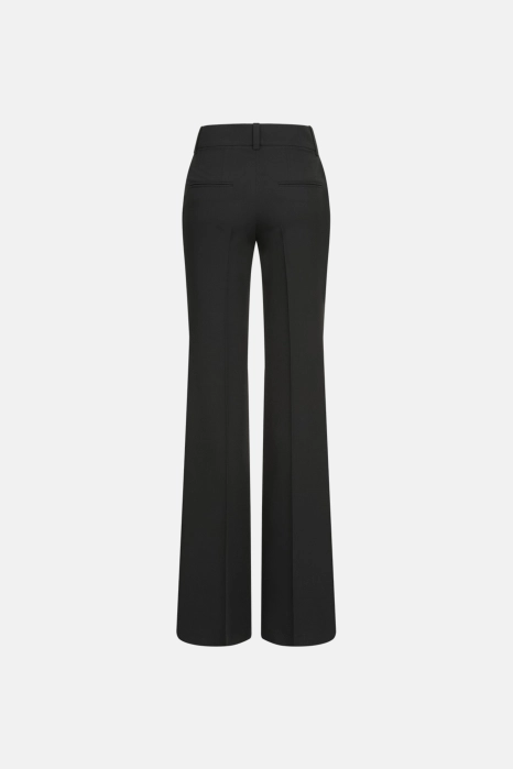 Bell bottom cotton trousers