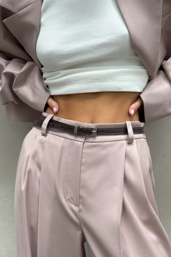 Leather belt - photo 2