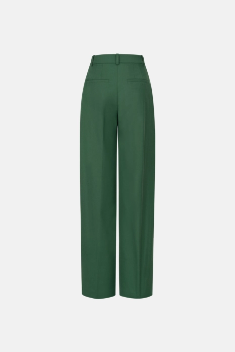 Relaxed wool pants