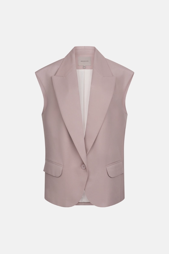 Oversized cotton vest - photo 1