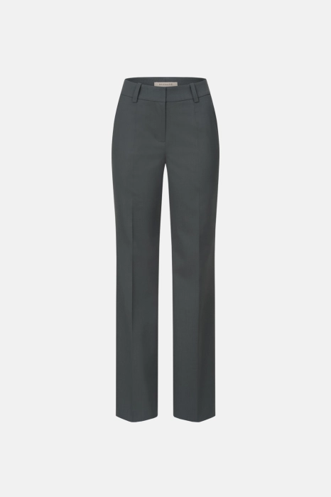 Slick tailored wool pants
