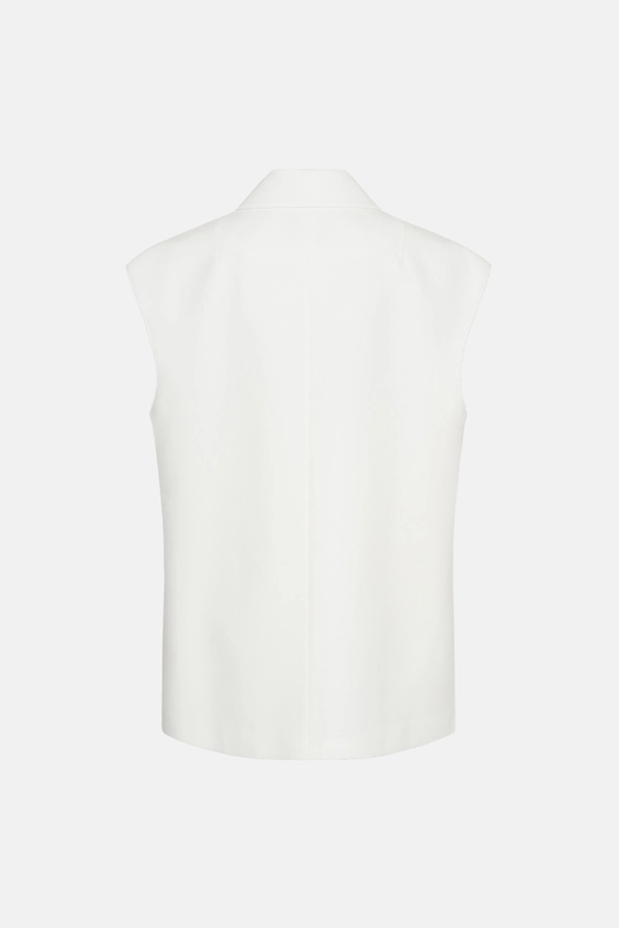 Oversized cotton vest - photo 2