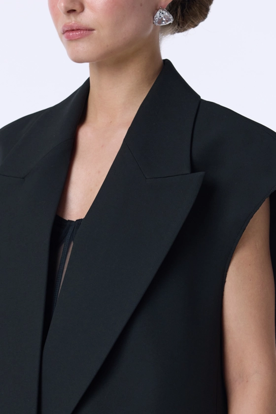 Oversized cotton vest - photo 5