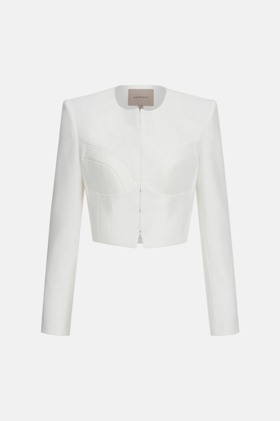 Rose cotton blazer - photo 1