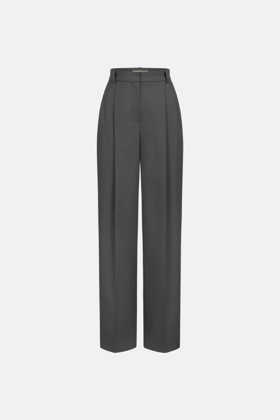 Relaxed wool pants - photo 1