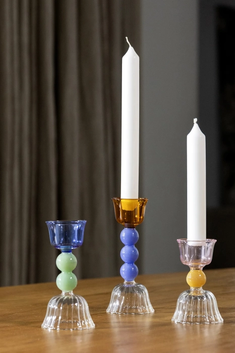 Candle holder perle large