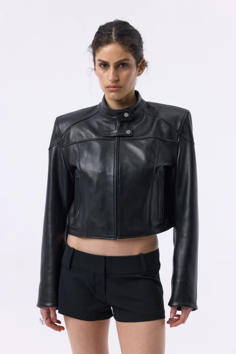 Kyiv Edge leather jacket