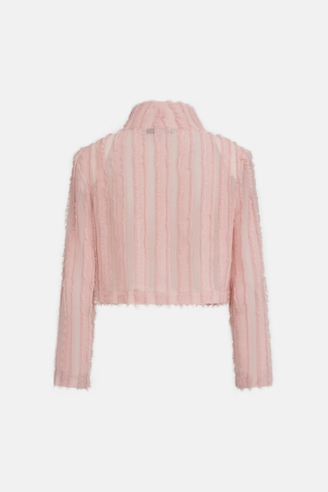 Fringe shirt-jacket