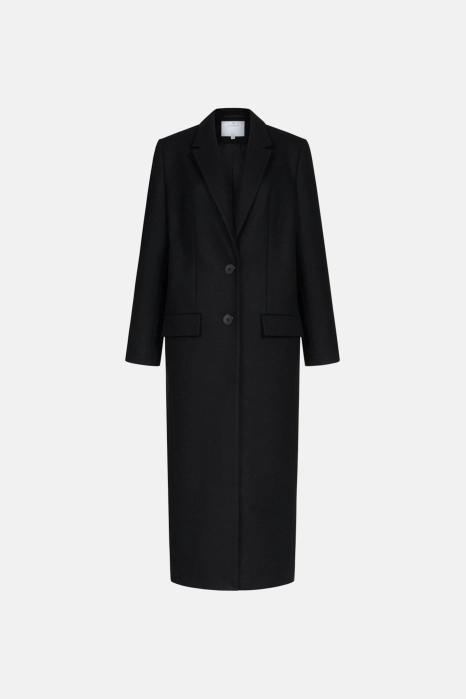Straight cut coat