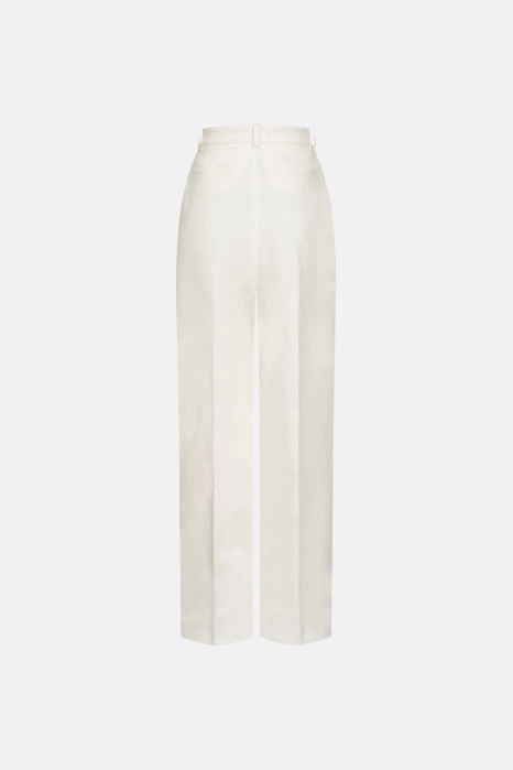 Linen relaxed trousers