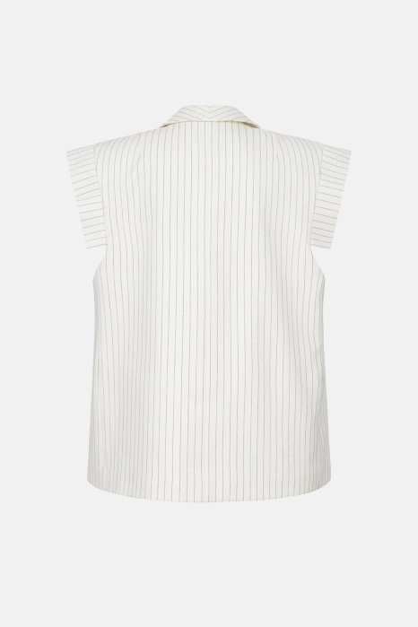 Linen vest Vivid
