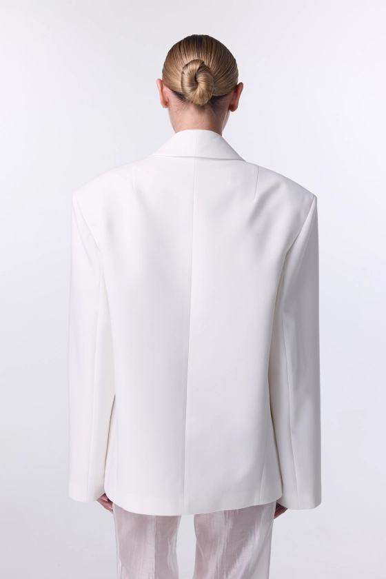Opulent cotton blazer - photo 4