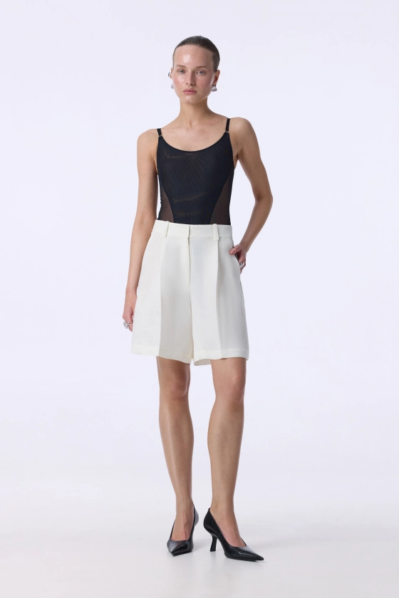 Business linen shorts - photo 3