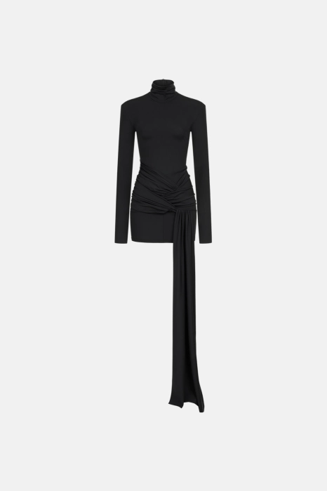 Midnight glide mini dress