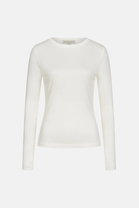 Fitted translucent longsleeve