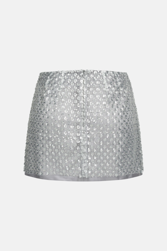 Shiny mini skirt - photo 2