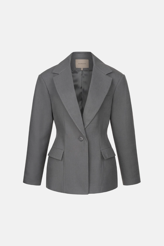 Hourglass linen blazer - photo 1