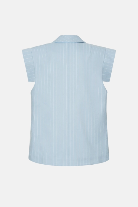 Linen vest Vivid