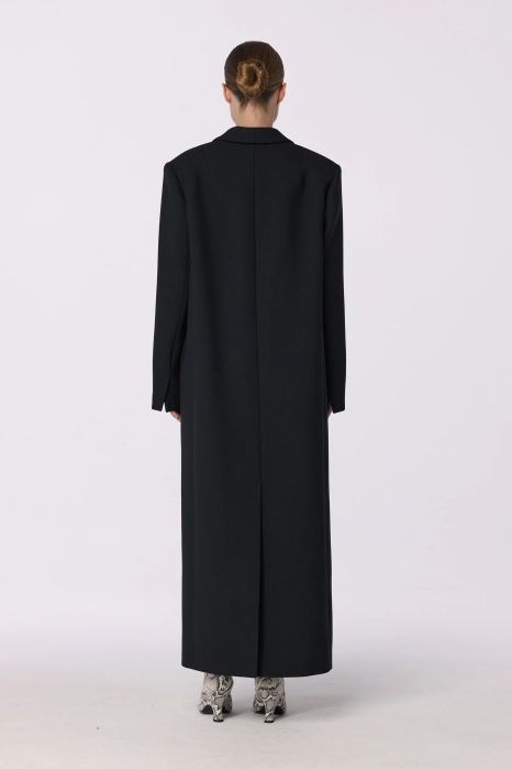 Straight cut coat