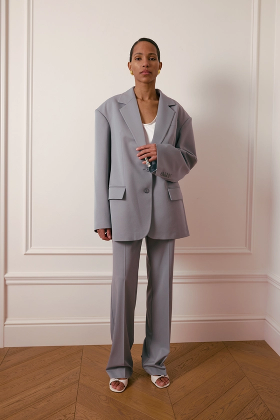 Брюки котонові Slick tailored - фото 3