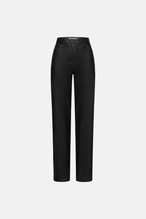 Pants made of eco-leather