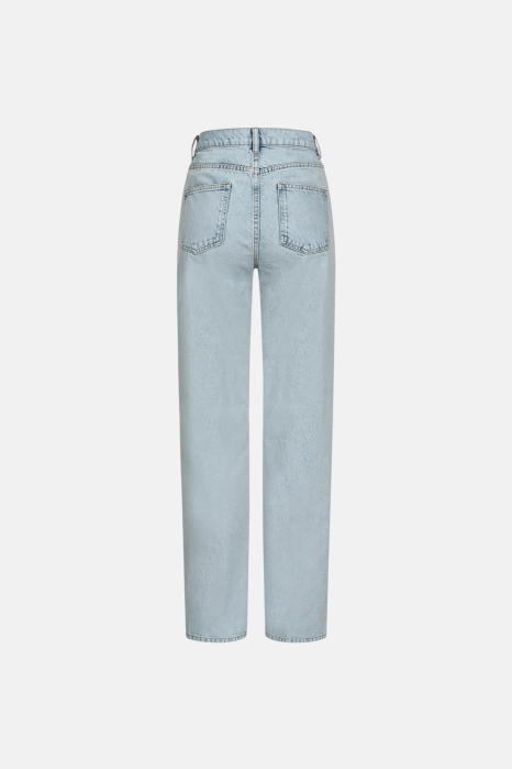 Straight-leg jeans