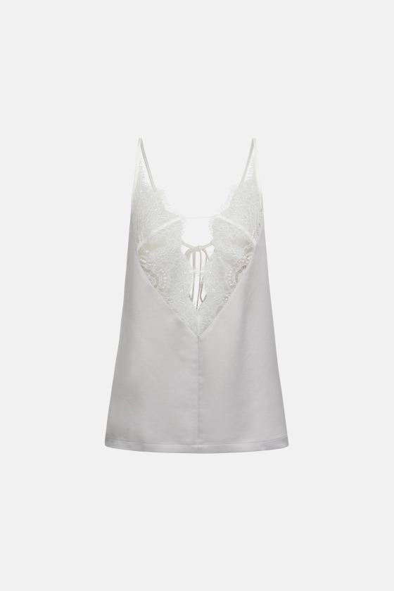 Top with straps and lace - photo 1