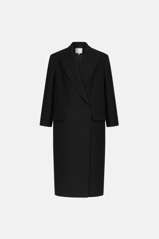 Oversized straight-cut coat - photo 1