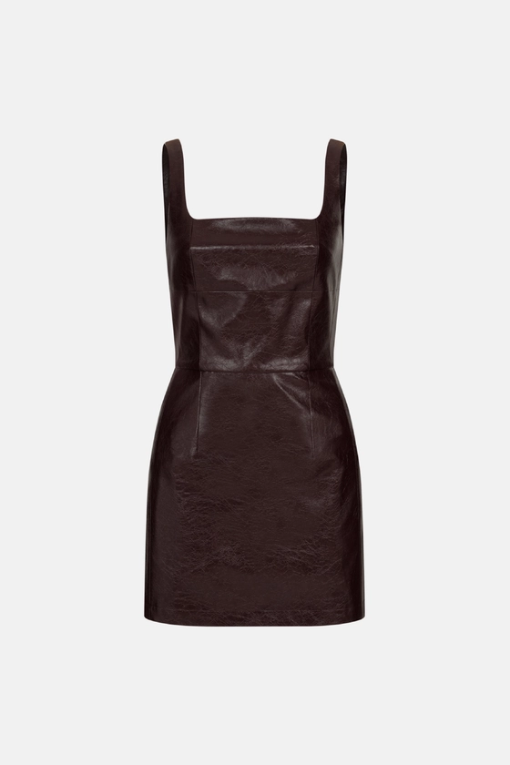 Vinous mini dress - photo 1