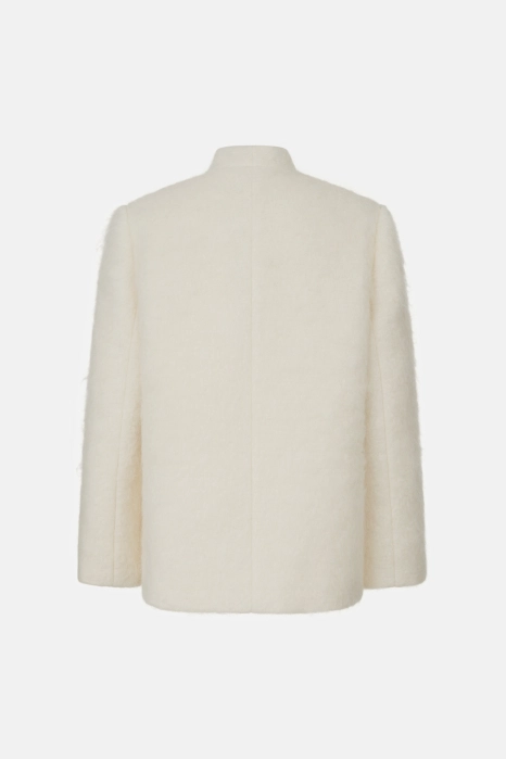Lucid alpaca coat-jacket