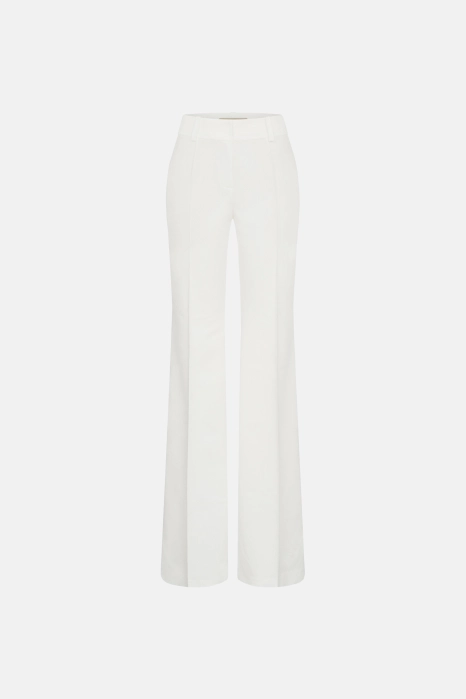 Bell bottom cotton trousers