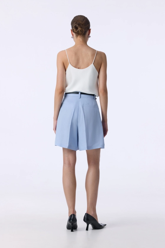 Business linen shorts - photo 4