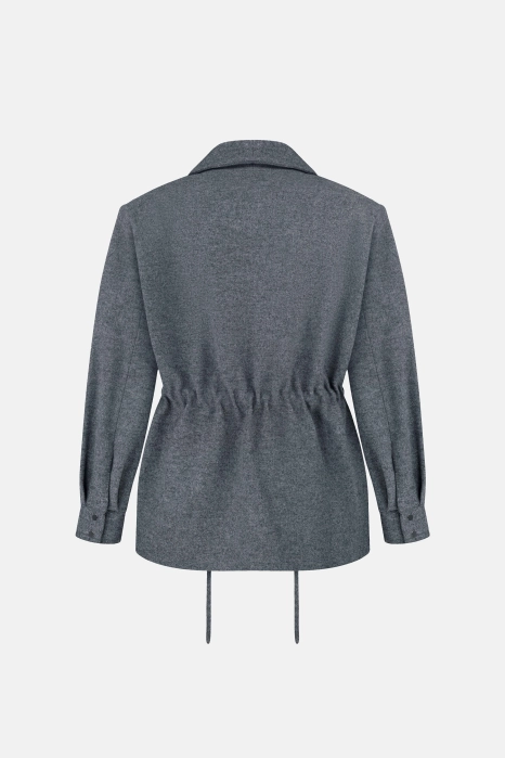 Mackintosh wool parka coat