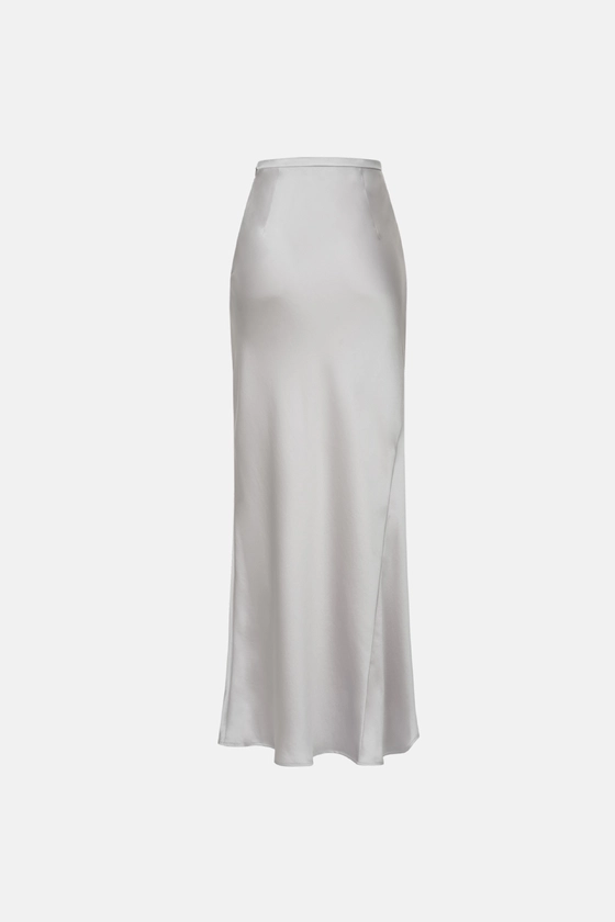Satin maxi skirt - photo 2
