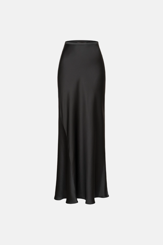 Satin maxi skirt - photo 1