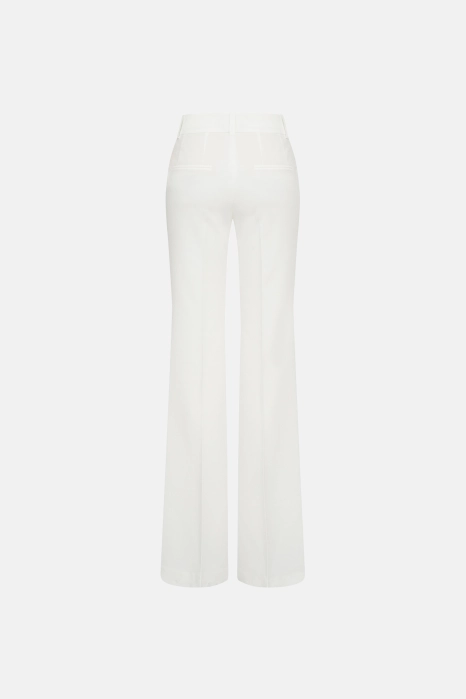 Bell bottom cotton trousers