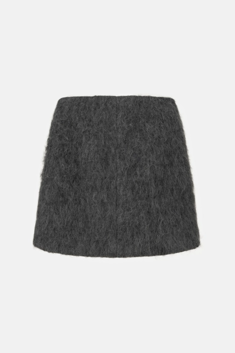 Fuzzy Alpaca skirt