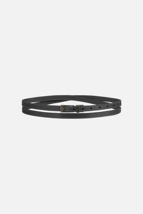Double Thin leather strap