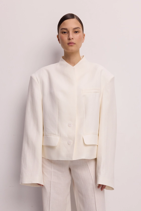 Blade linen blazer - photo 3