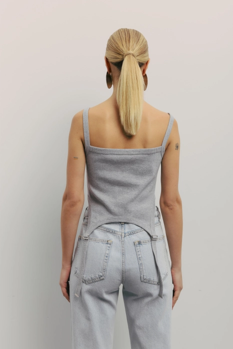 Garter tank top