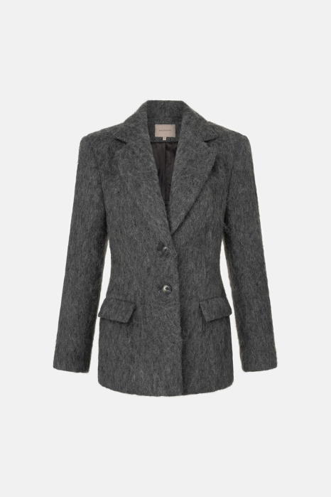 Fuzzy Alpaca coat-jacket