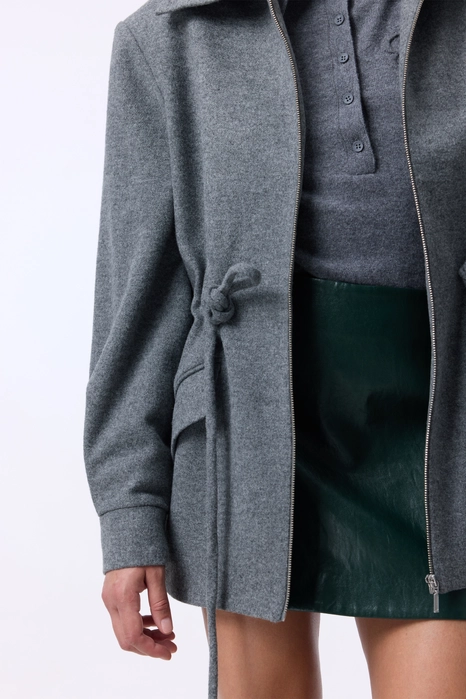 Mackintosh wool parka coat