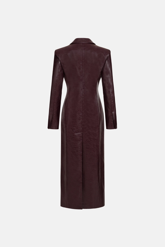 Eco-leather trench - photo 2
