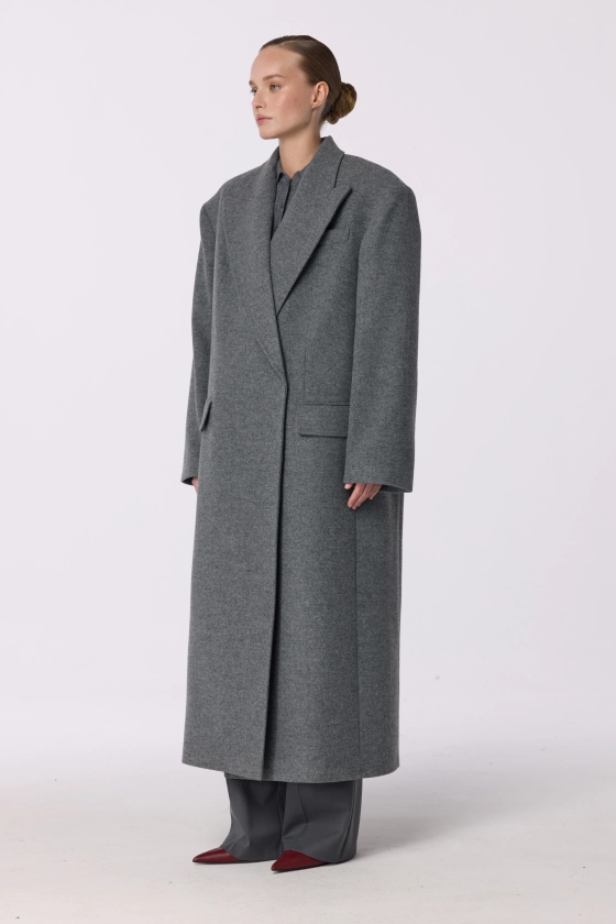 Oversized straight-cut coat - photo 7