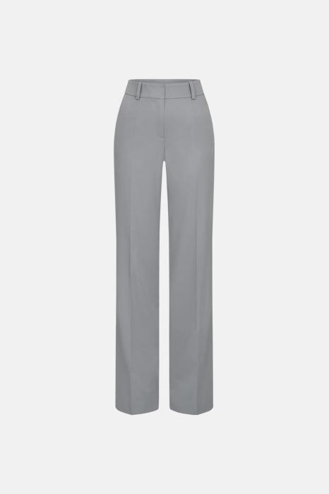 Slick tailored cotton pants